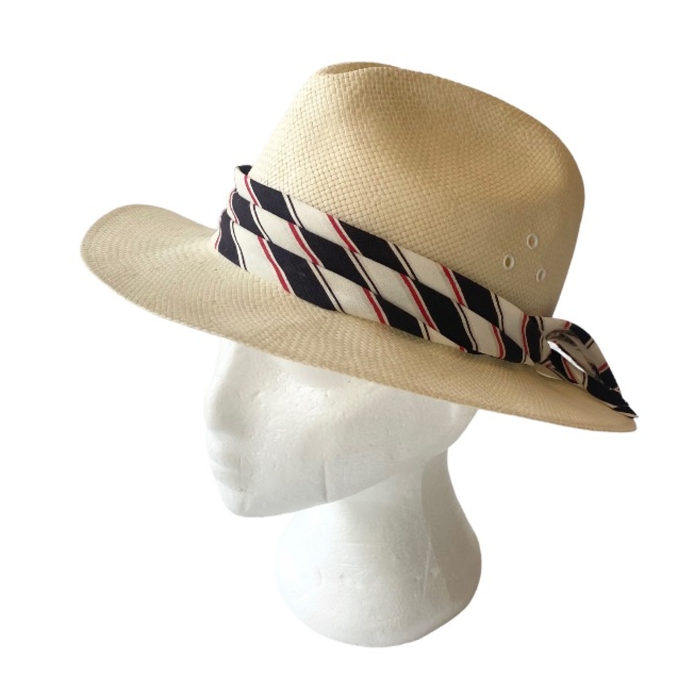 Dorfman Pacific Straw Fedora Hat